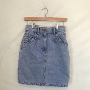 Vintage Denim Skirt